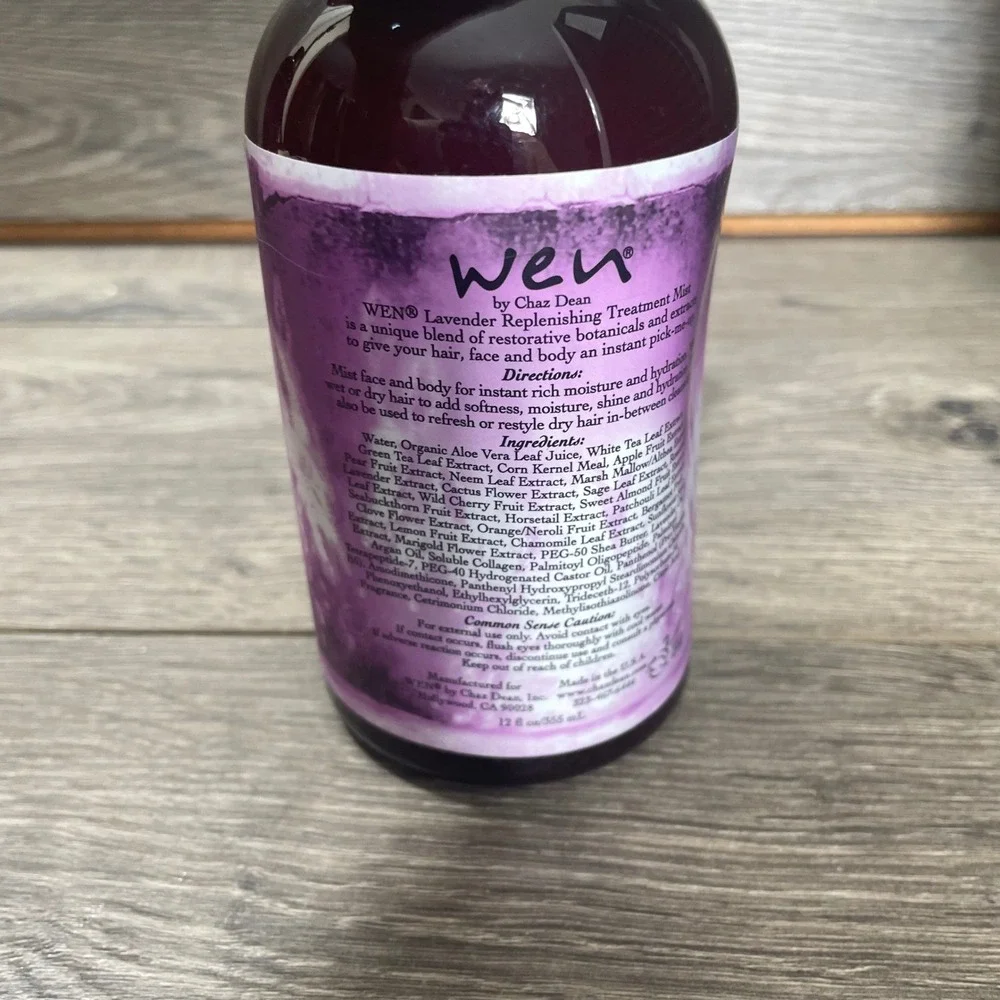 Wen Hair Care Set Unisex 4 Piece Purple Lavender Botanical Hydrating Collection